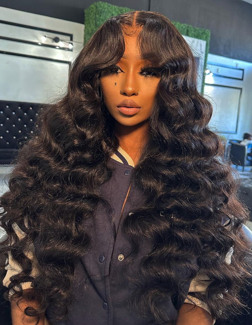 5x5 Transparent Body Wave Closure Wig (not customized)