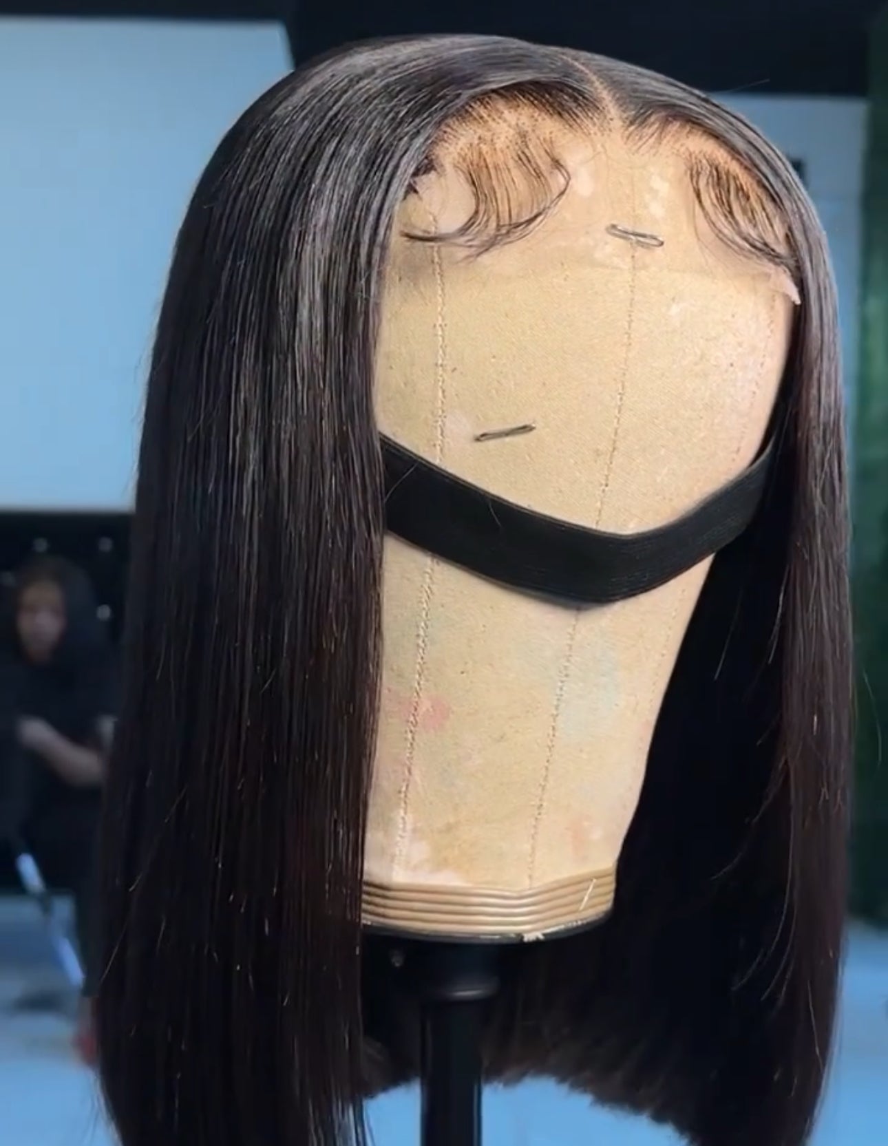 5x5 Transparent Body Wave Closure Wig (not customized)