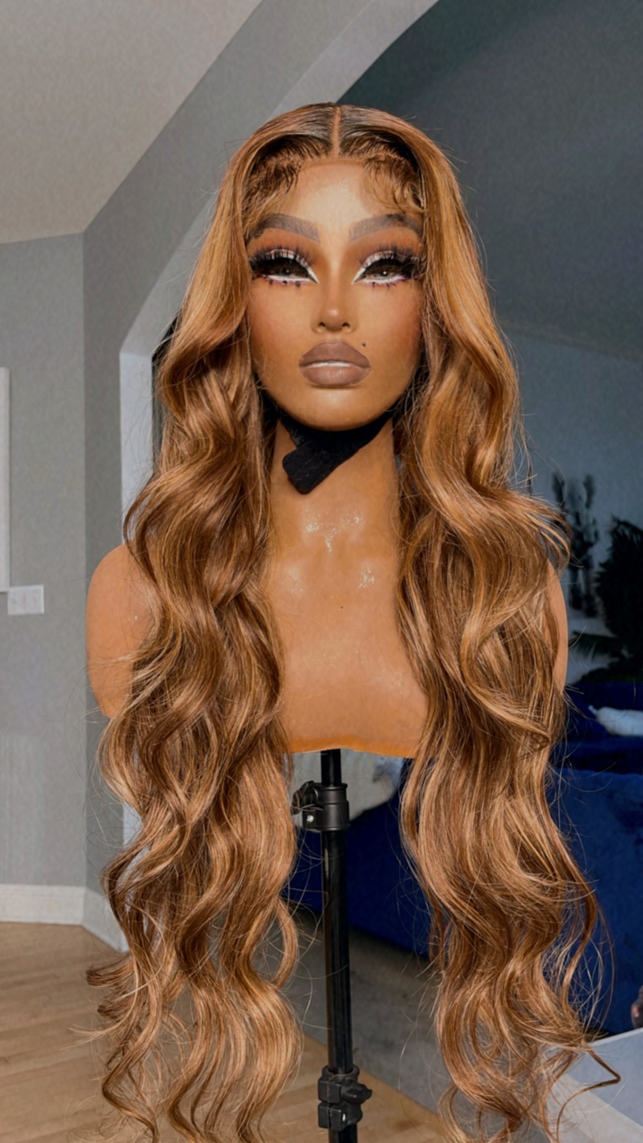 Ready to Wear "Curled Highlight" Wig